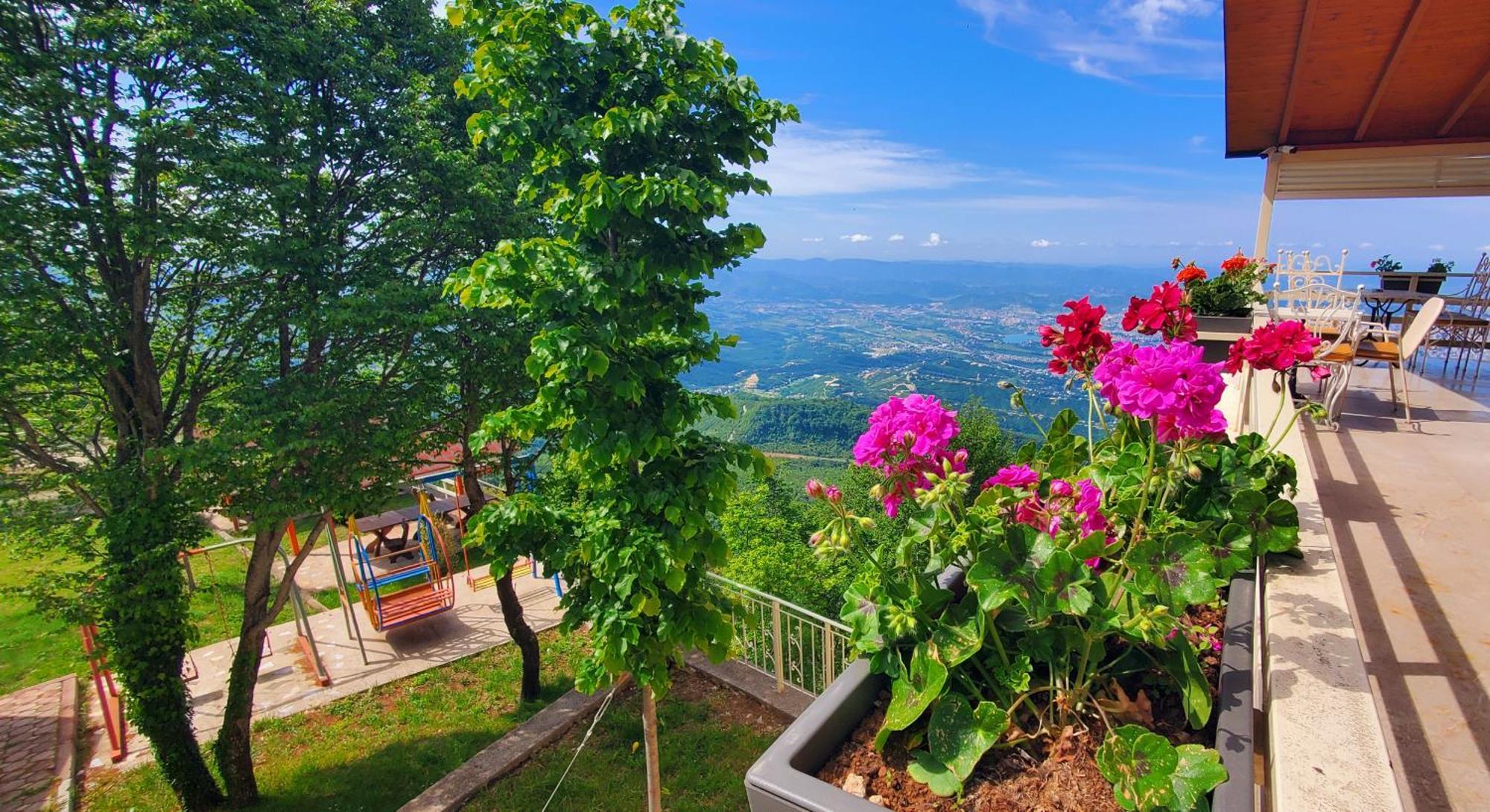 Hotel Panorama Dajti Esterno foto